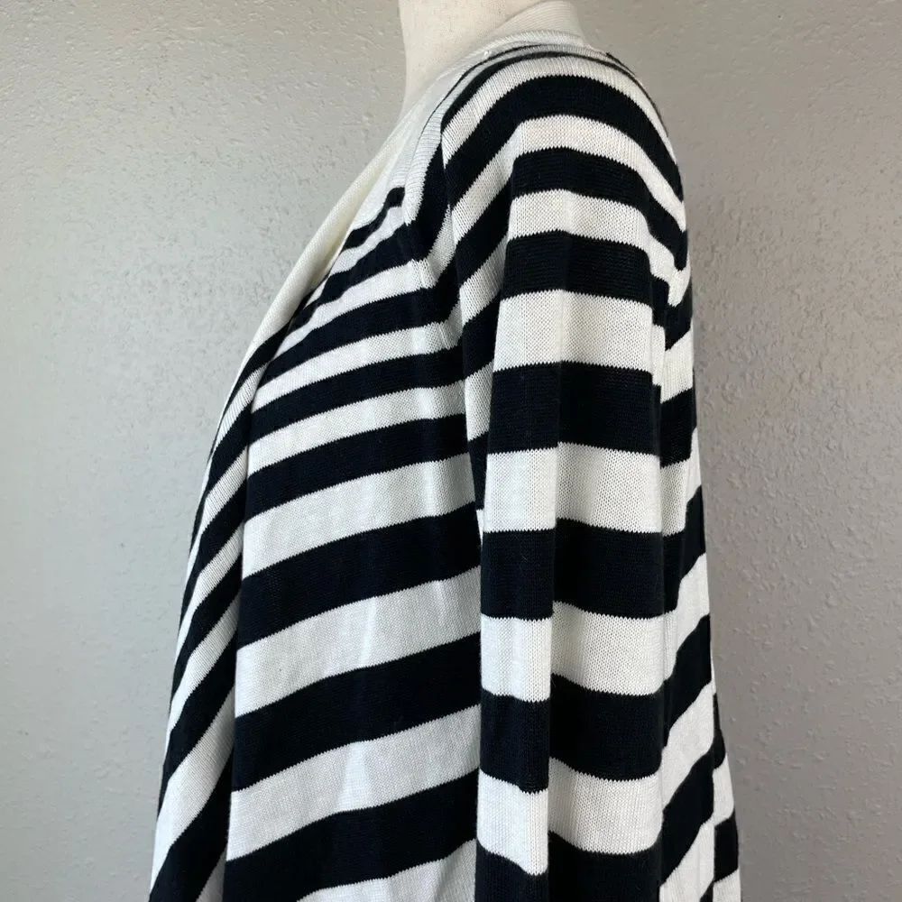 AVA Open Front Cardigan Sweater Size L EUC - Picture 4 of 7